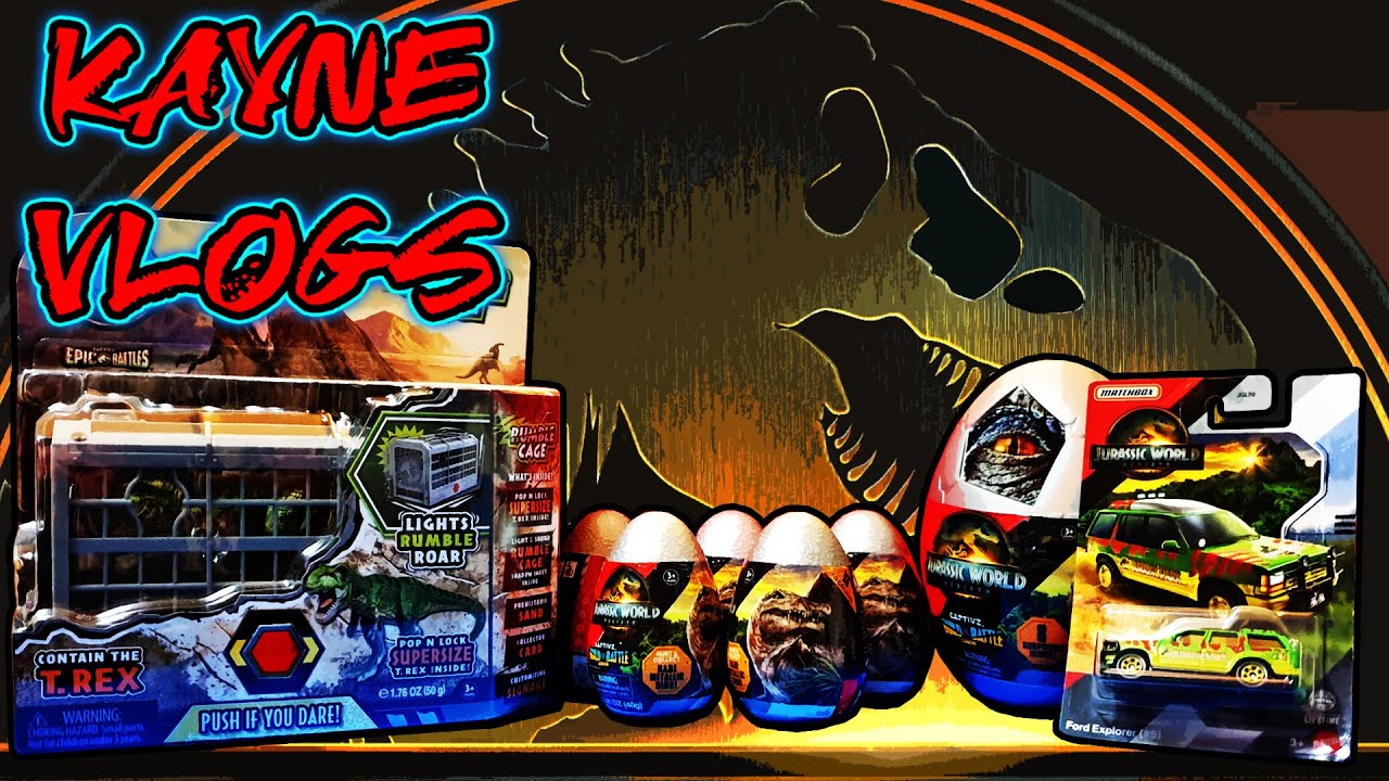 Kayne Vlogs - Jurassic World Rebirth Haul