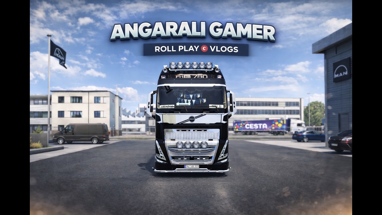 ETS 2 VOLVO TIRLARIMIZDA BOL MUHABBETLİ YOLCULUK
