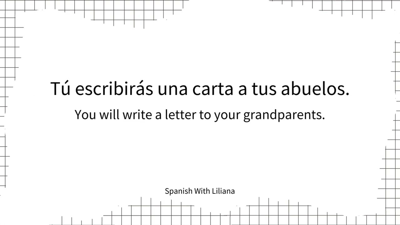 Future Tense in Spanish