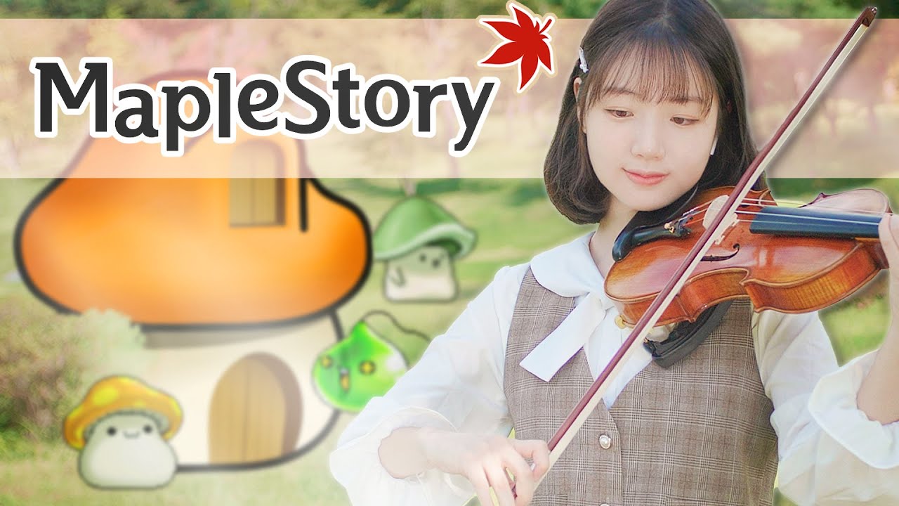 [MV] 메이플 스토리 🍁 「에레브 수련의 숲」 오케스트라 커버｜Raindrop Flower Cover