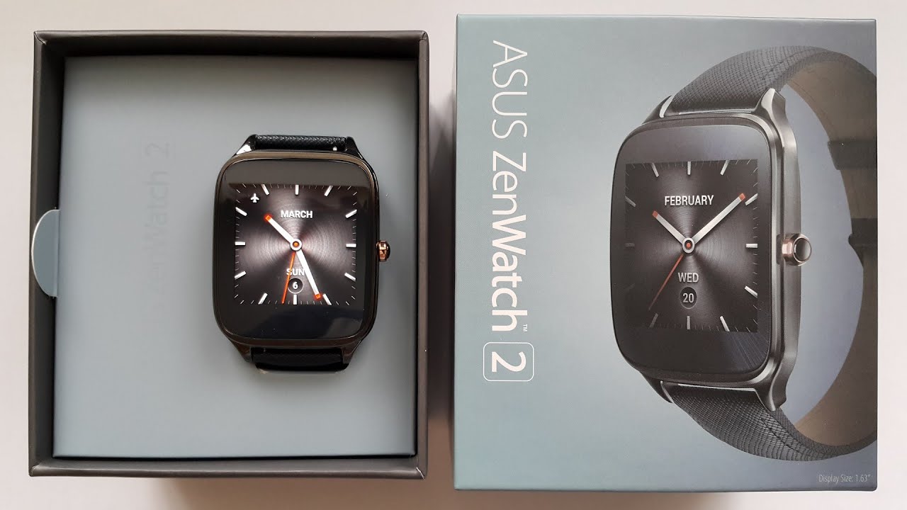 Asus ZenWatch 2 - Unboxing & First Pairing