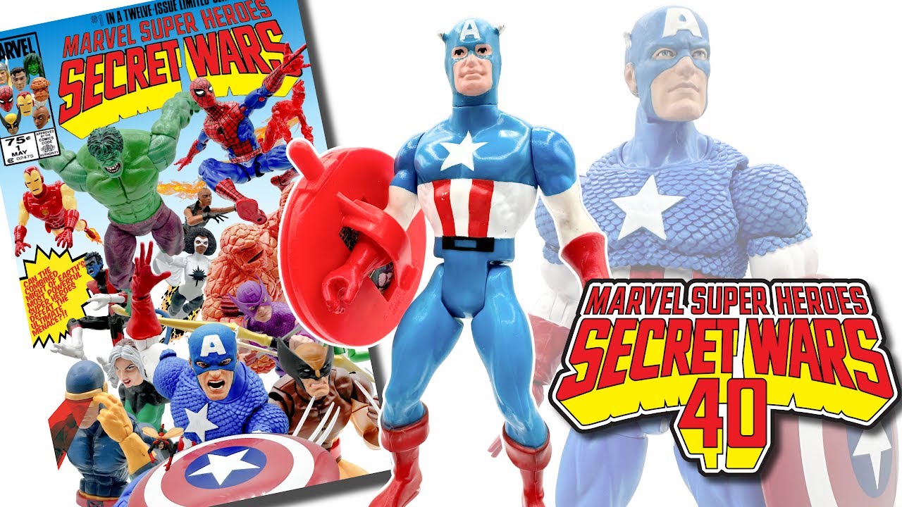 SECRET WARS - Action FIgure and Comic History!  40th Anniversary of Legendary Series!