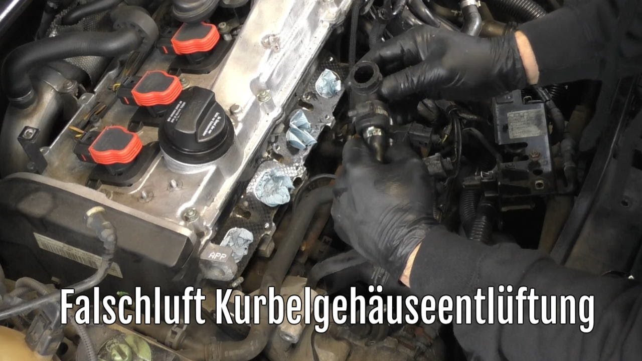 Kurbelgehäuseschlauch undicht, das kann problematisch werden