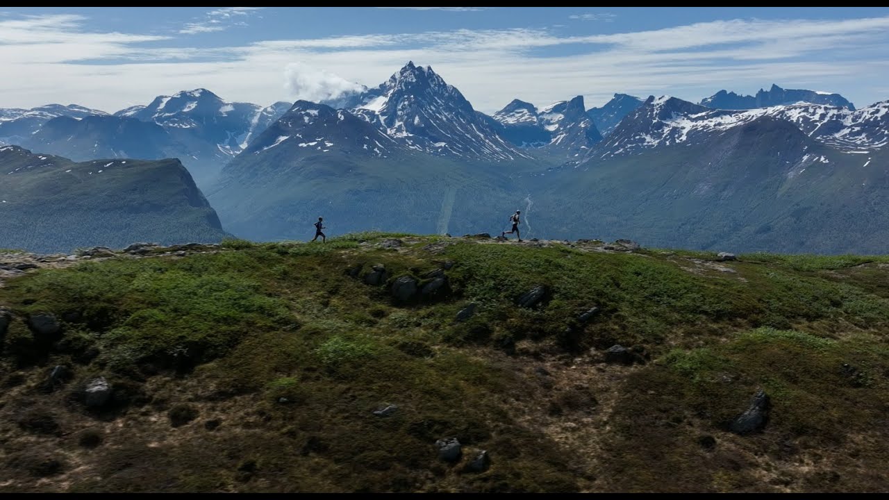 Isfjorden Skyrace 2023 by drone