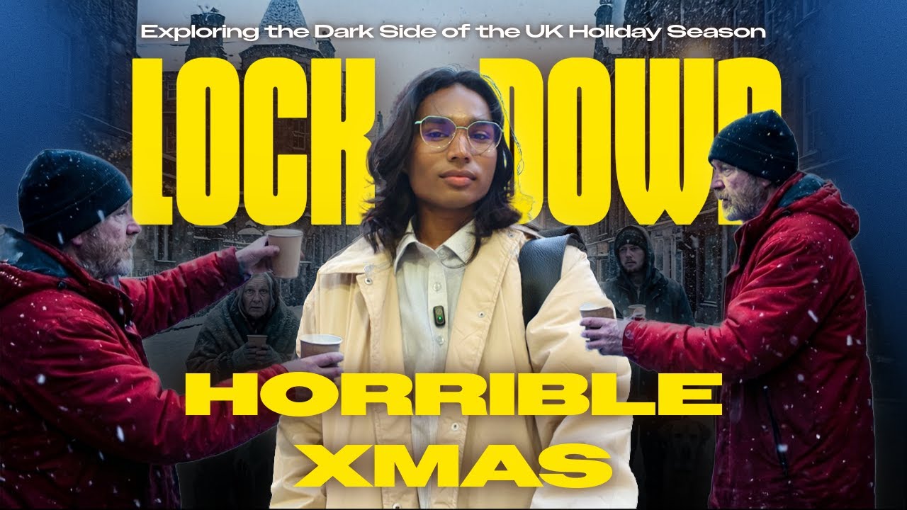 My honest reaction to the social environment and beggars in UK | Leeds City tour on Christmas.