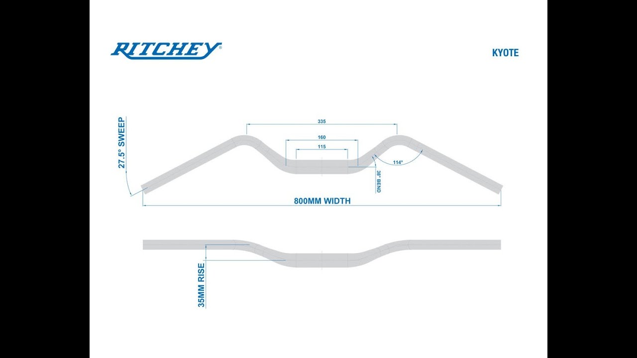 Обзор эргономичного (комфортного) руля Ritchey Kyote