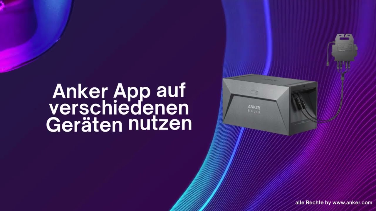 Anker Solar APP - auf verschiedenen Ger&auml;ten nutzen