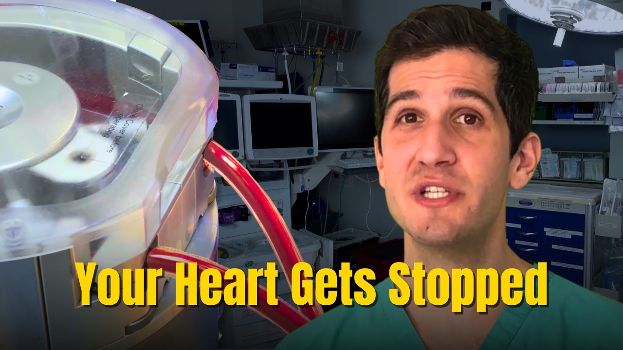 Perfusionist explains the heart-lung machine for cardiac surgery