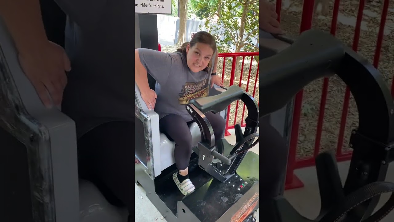 Wildcat’s Revenge for Plus Size Riders. @ Hersheypark. Test seat Video