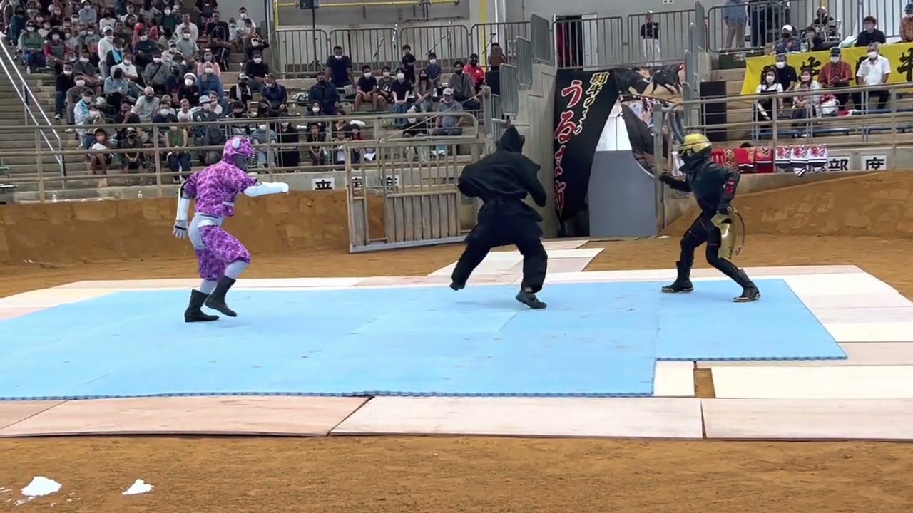 【ヒーローショー】闘牛戦士ワイドー 大闘牛大会オープニングイベント 2022年
