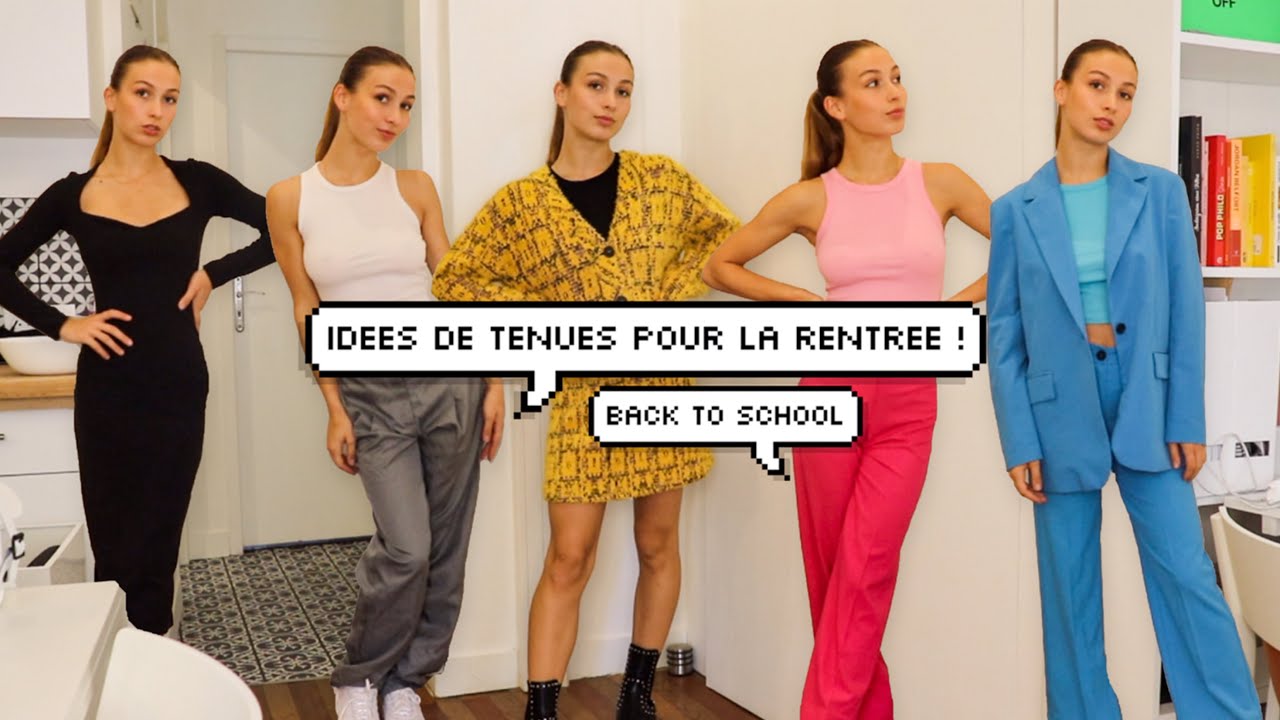 9 IDÉES DE TENUES POUR LA RENTRÉE BACK TO SCHOOL / XOOENJOY