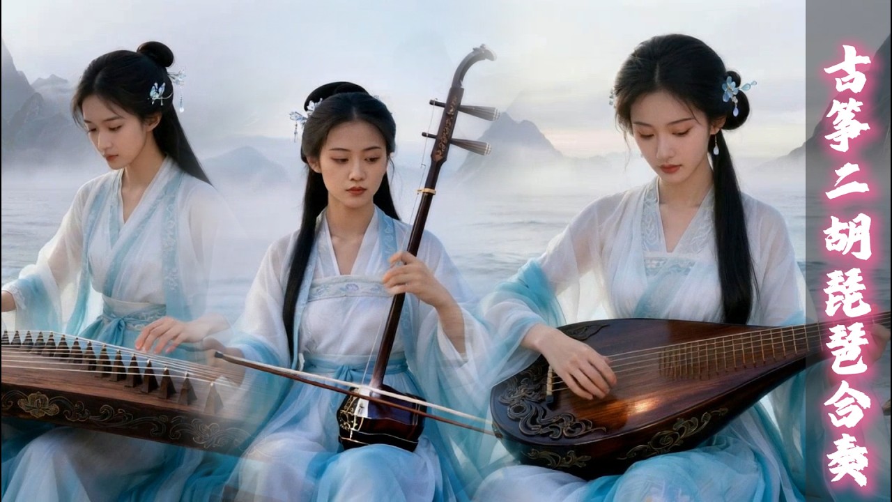 古筝·二胡·琵琶合奏·助眠放鬆 | Guzheng, Erhu & Pipa Ensemble · Sleep & Relax