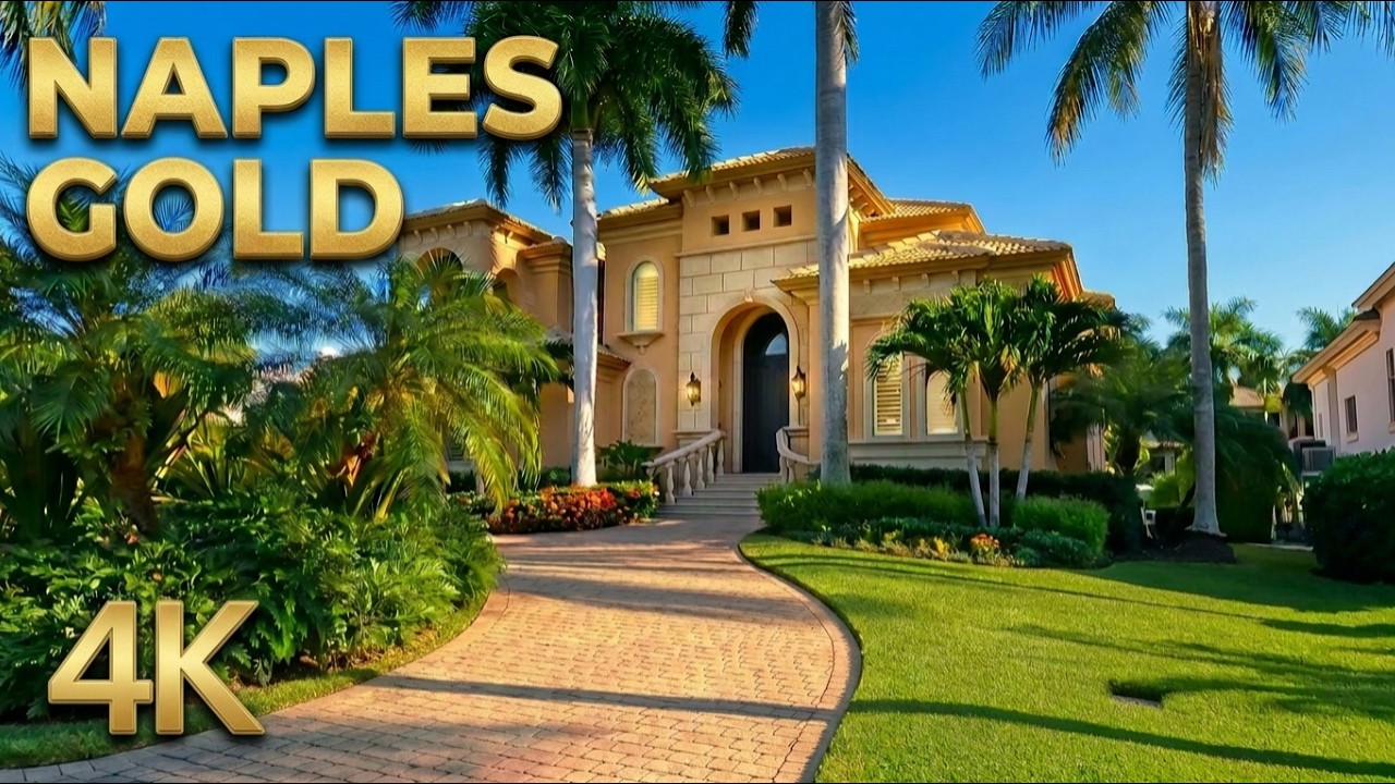 Mansions And Homes In Naples Florida in 4K!