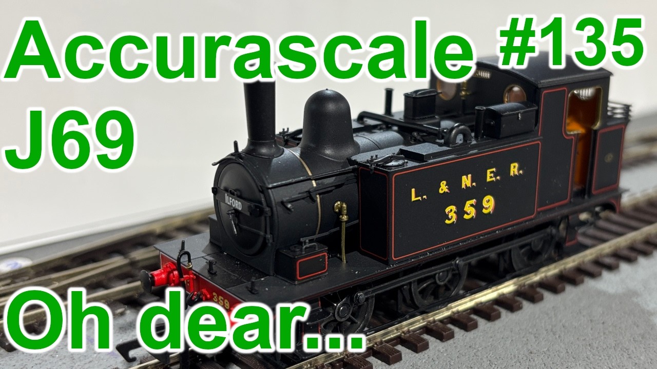 135, Accurascale J69!.. at Leopard Street Model Railway #modelrailroad #modelrailway