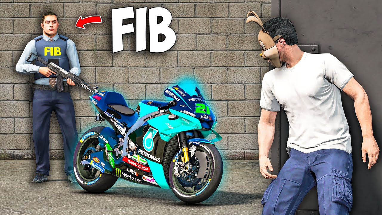 Stealing MotoGP Super Bikes from FIB Security sa GTA 5