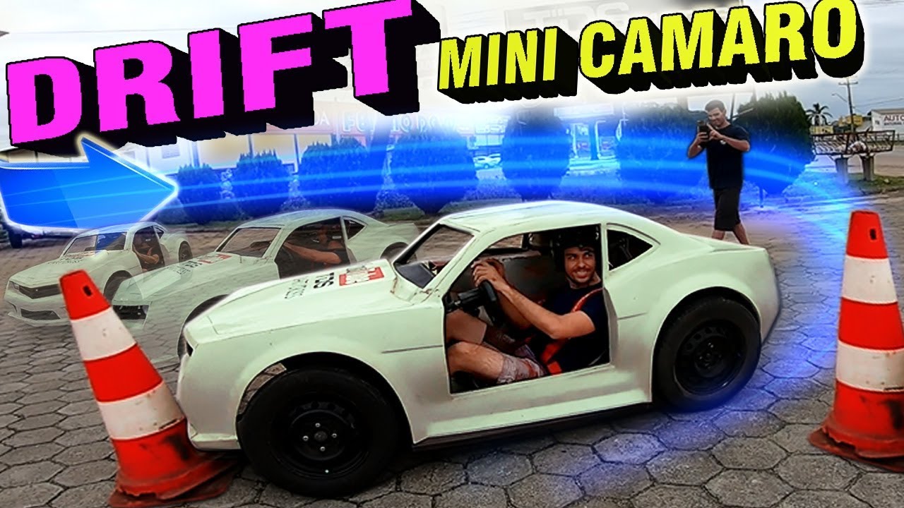 SEGUNDA VEZ no DRIFT COM o MINI CAMARO 600cc