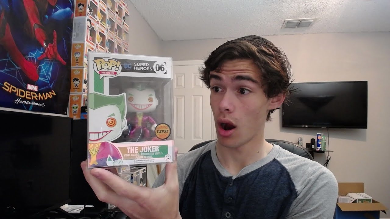 Dc Metallic Joker Chase Funko Pop Unboxing! Starting My Metallic Chases!