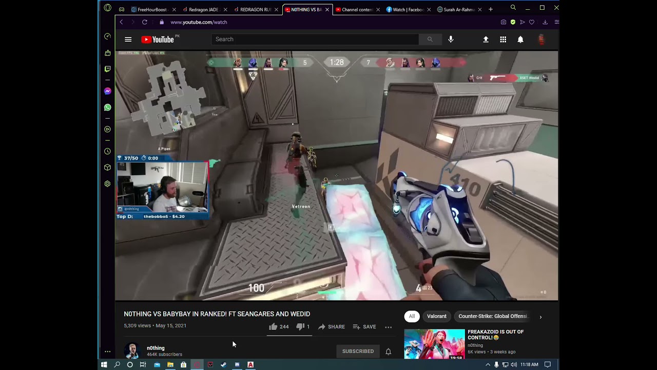 Ex-Cs Pro Player N0thing 1tapz BabyBay Hanging on Wire