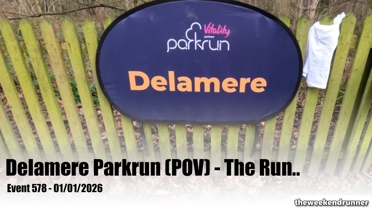 Delamere Parkrun (POV) - The New Year's Day Run - Event 578 - 01/01/2026