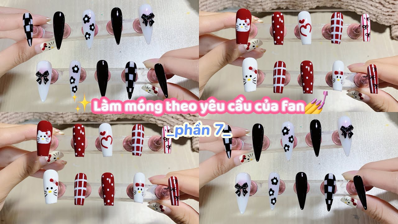 Làm móng theo yêu cầu của fan💅 | Tớ là btran🎀 #dailyvlog #vlogs #xuhuong #dailyvlogs #diy #tolabtran