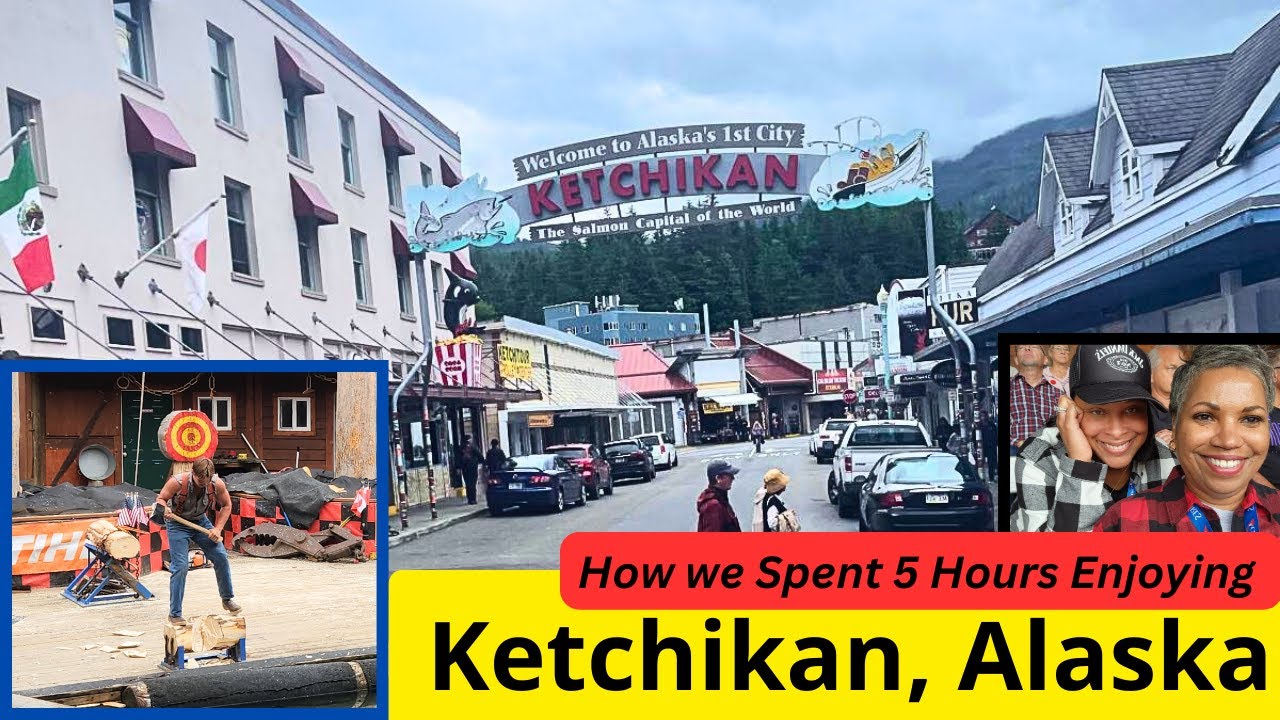 Ketchikan Alaska in 5 Hours: Cruise Port Vacation Spot