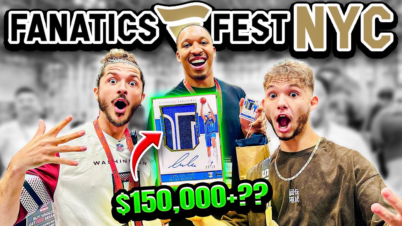 Переговоры о спортивных картах на сумму более 100 000 долларов на фестивале Fanatics Fest в Нью-Й...