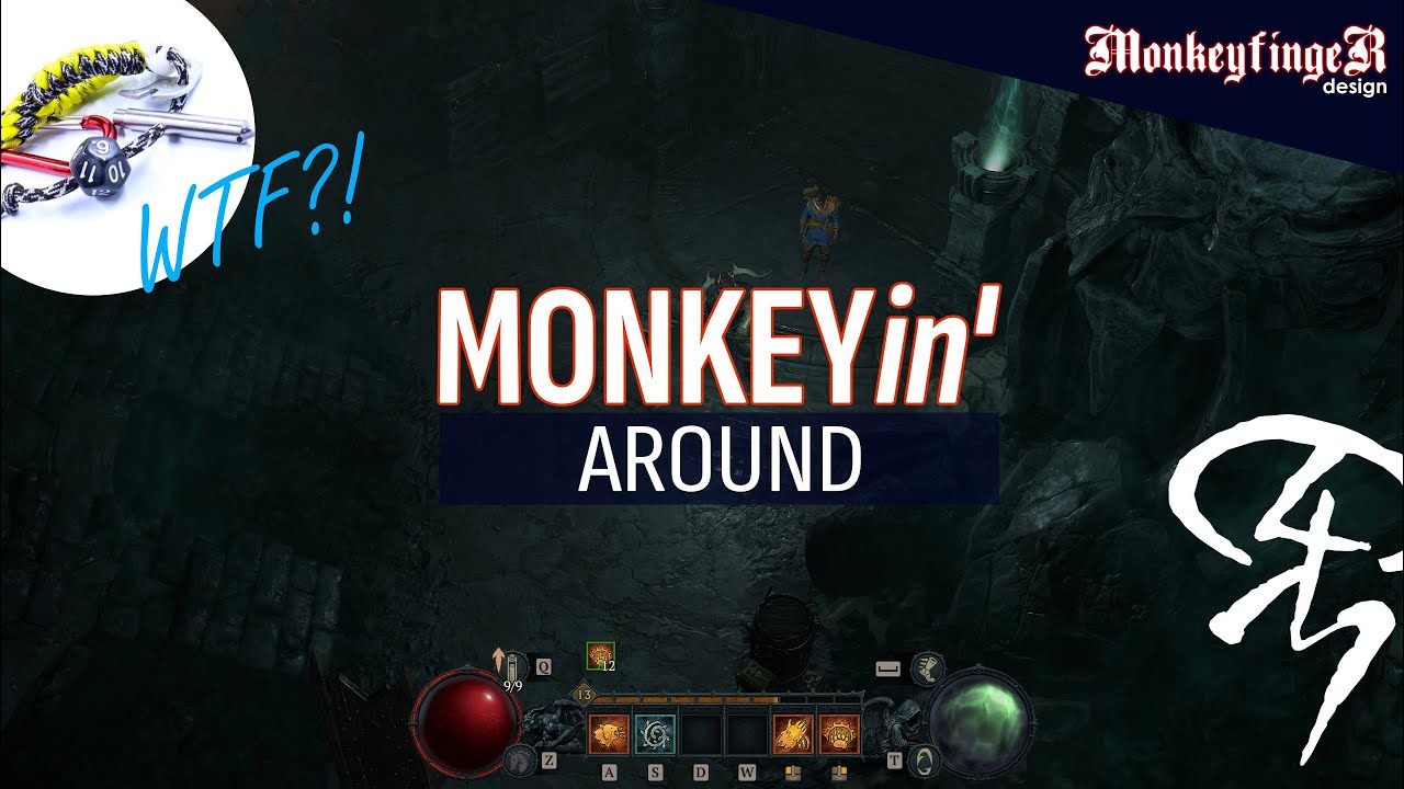 MONKEYin' Around: Diablo IV gaming and the Corpse Caller Prime8 yo-yo!