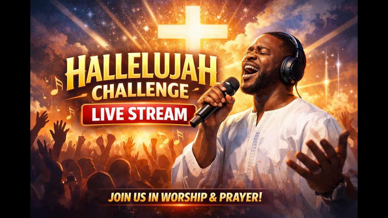 HALLELUJAH CHALLENGE DAY 2 Live stream