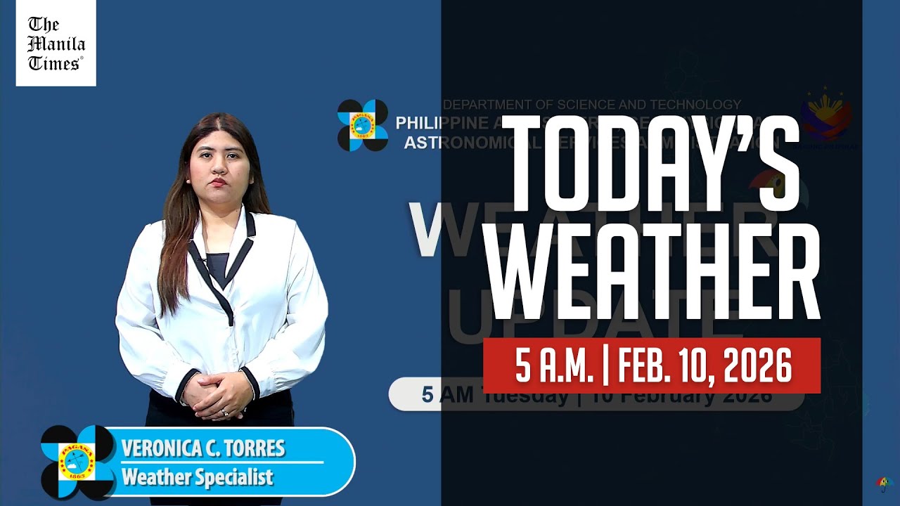 Today's Weather, 5 A.M. | Feb. 10, 2026