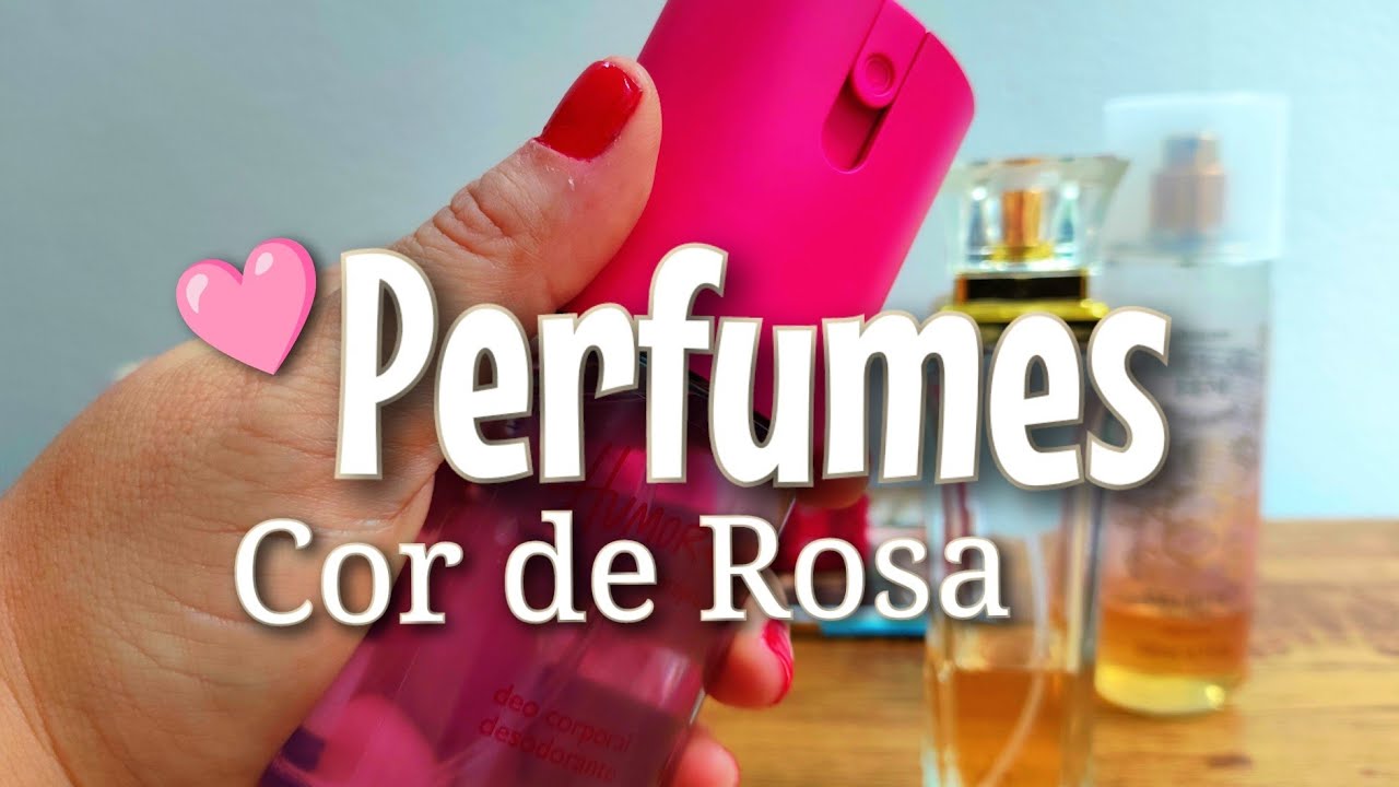 Top 5 Perfumes Femininos cor de Rosa 🩷