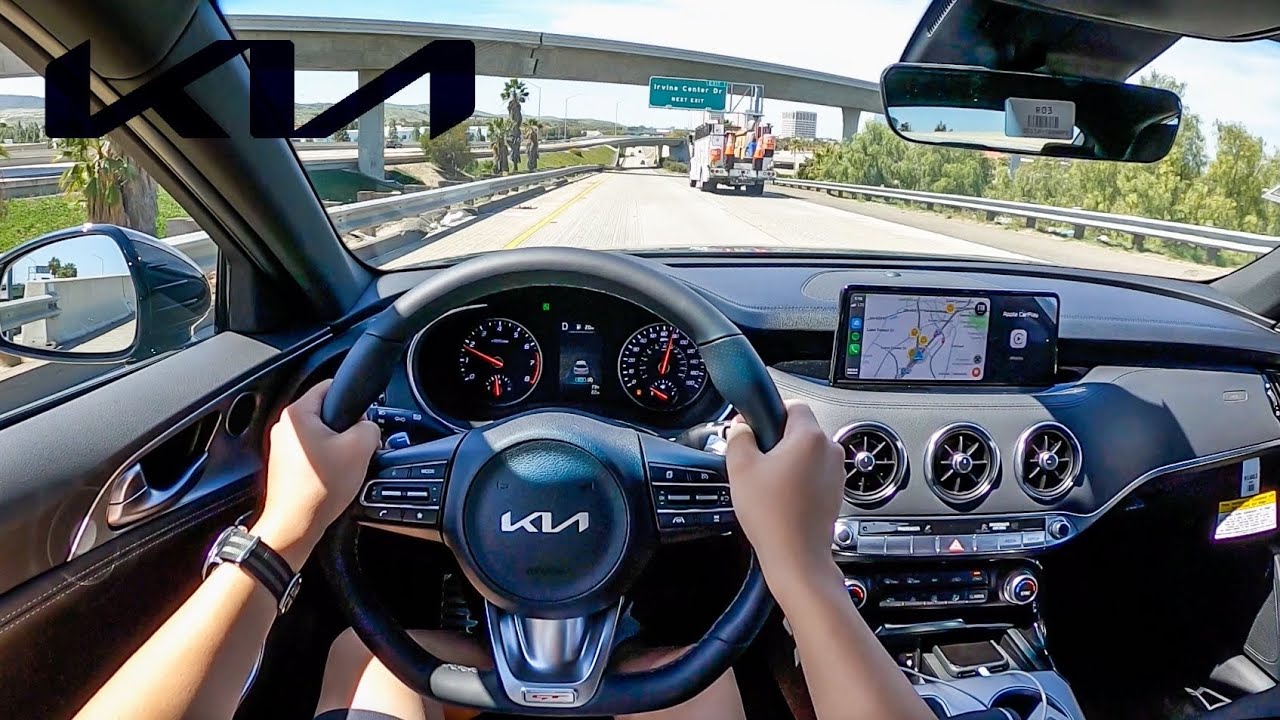 The New 2022 KIA Stinger GT1 POV Test Drive