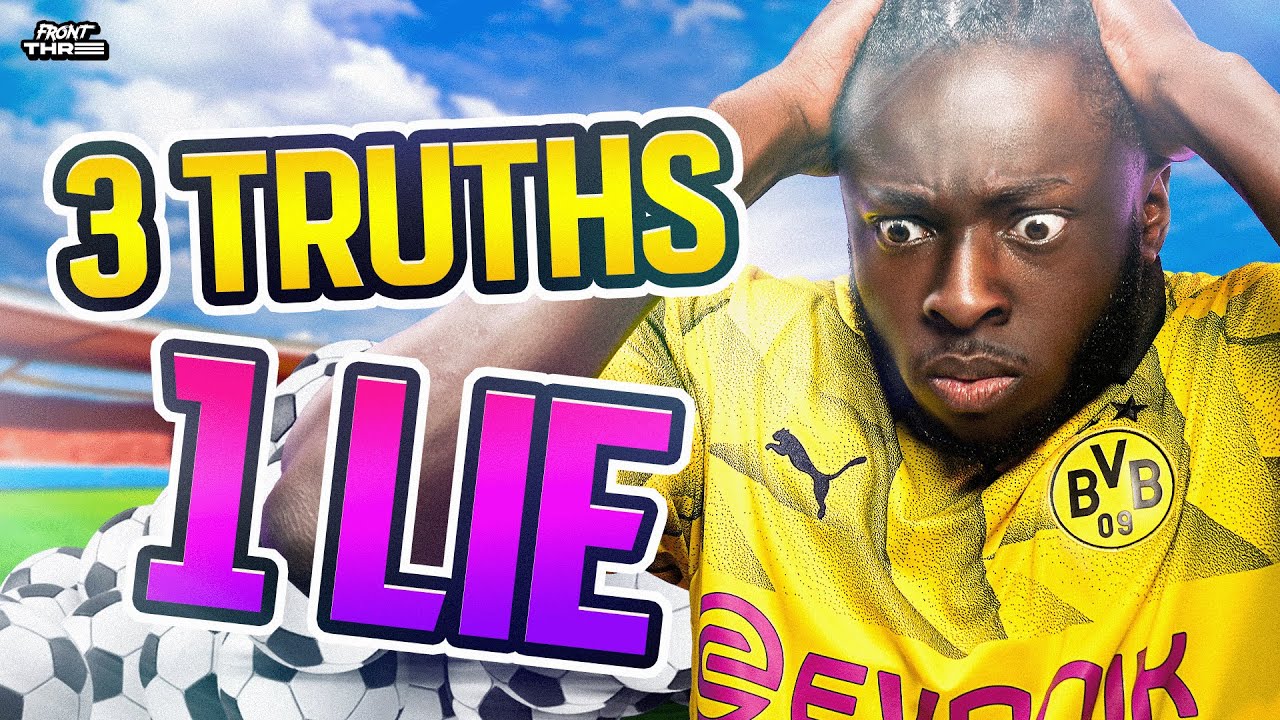 3 TRUTHS, 1 LIE made us LOSE OUR MINDS 😭 THE HARDEST FOOTBALL QUIZ