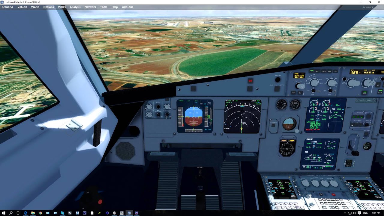 Blackboxsimulation A319 v.0.85.2 FBW test.