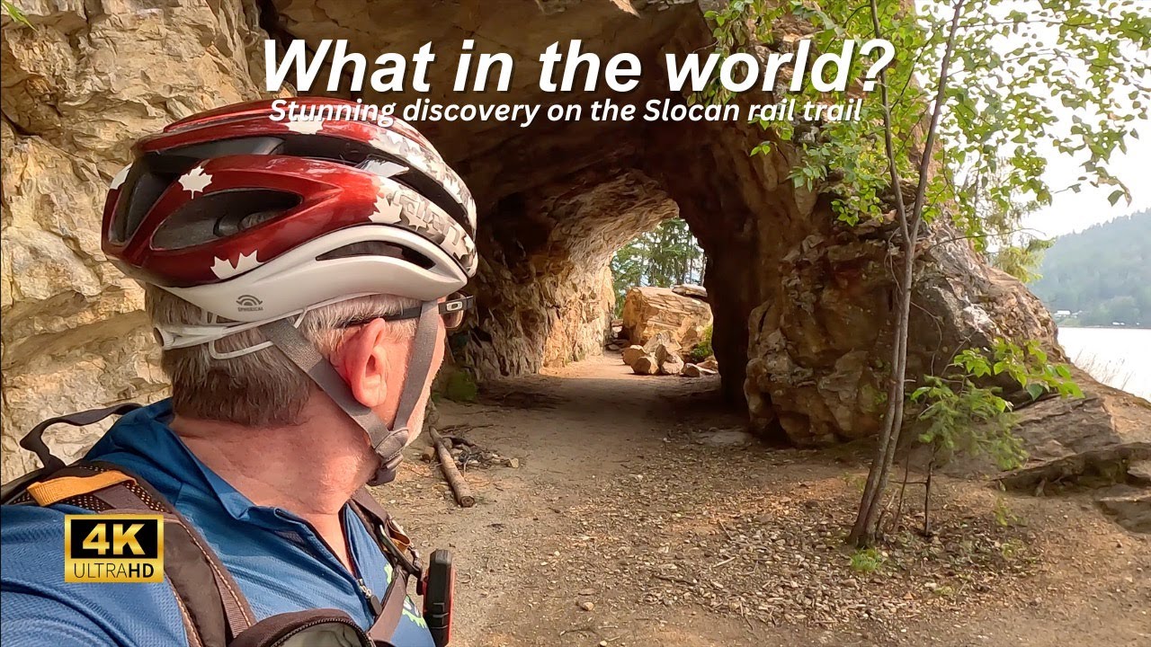 Stunning DISCOVERY on the Slocan Valley rail trail.
