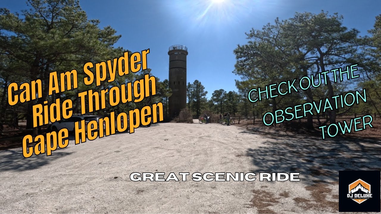 Exploring Cape Henlopen State Park on My Can-Am Spyder | Scenic Ride & Coastal Views