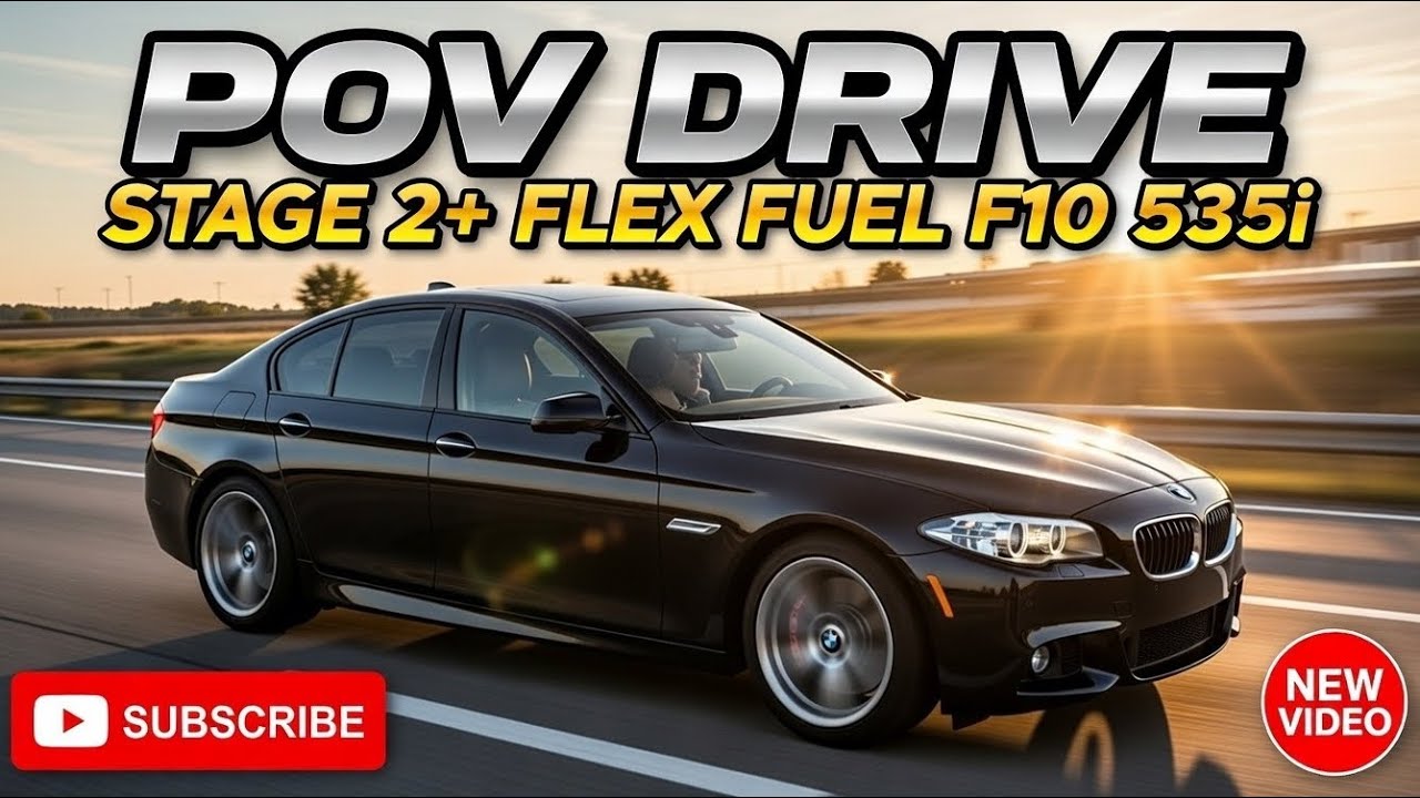 E30 tuned f10 535i lunch run (pov) 