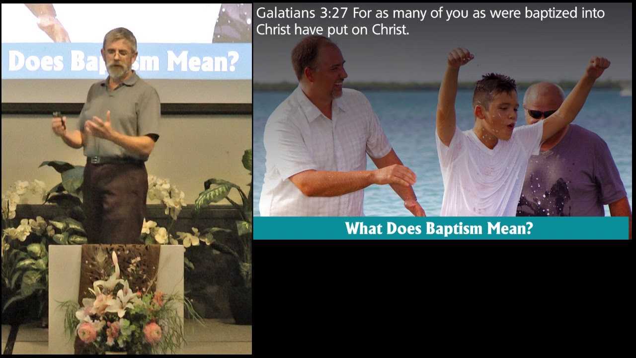 Believe and Be Baptized - Acts 8:12