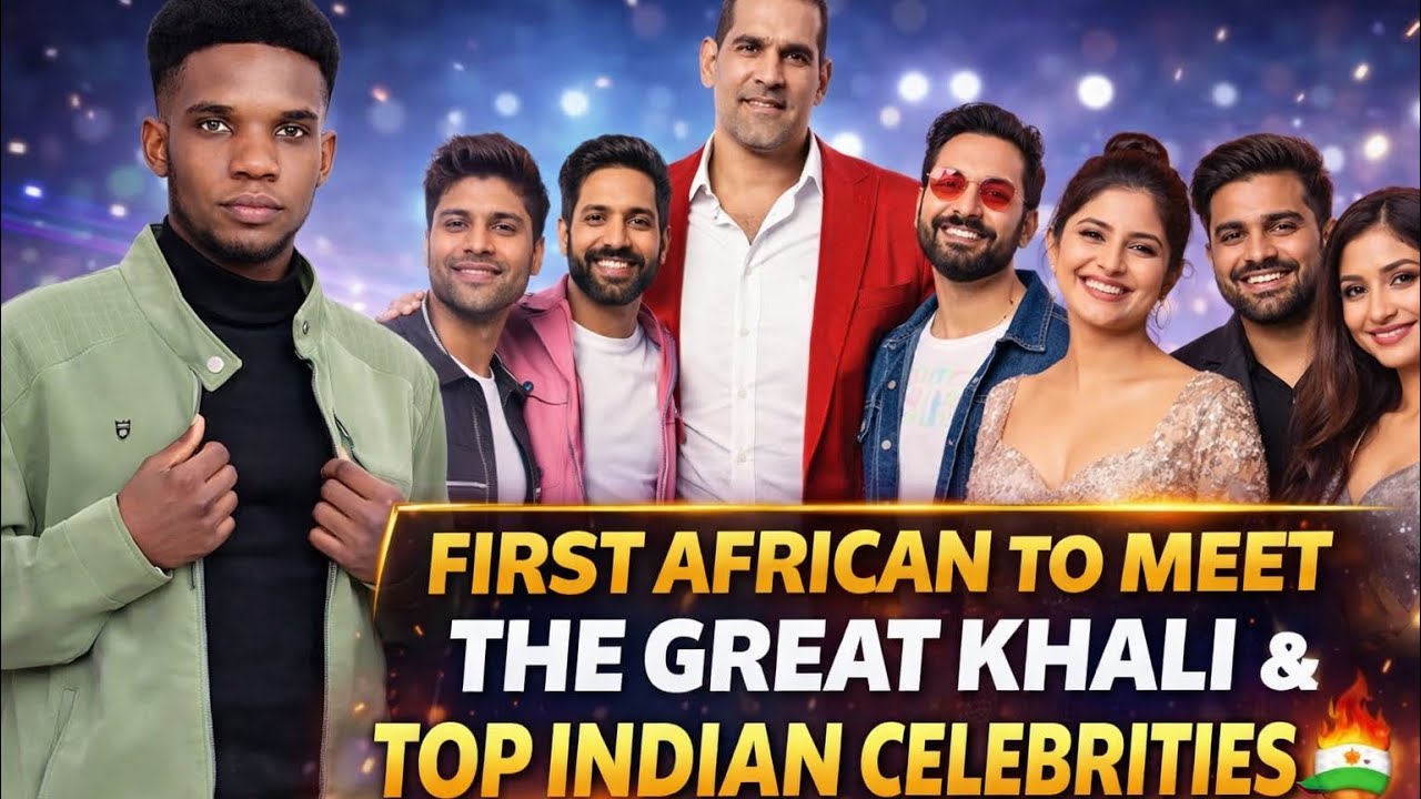 Meet up with Great Khali and all Indian Influencers | 2026 influencers award show | 