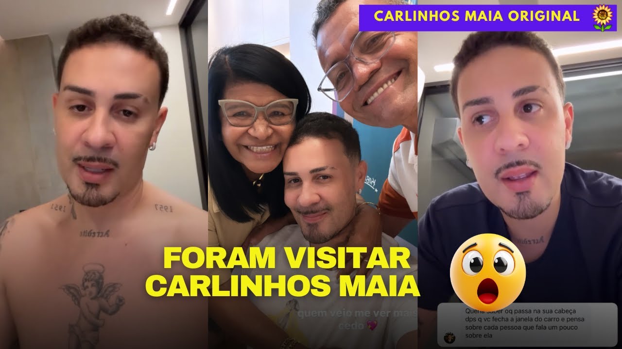 SE COMOVEU COM A HISTÓRIA DELES 😲😲 | CARLINHOS MAIA 🌻