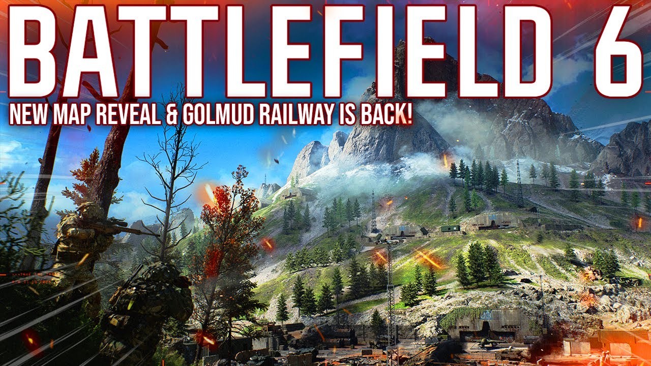 В Battlefield 6 представлена ​​новая карта и возвращается Голмудская железная дорога! | 2 сезон B...