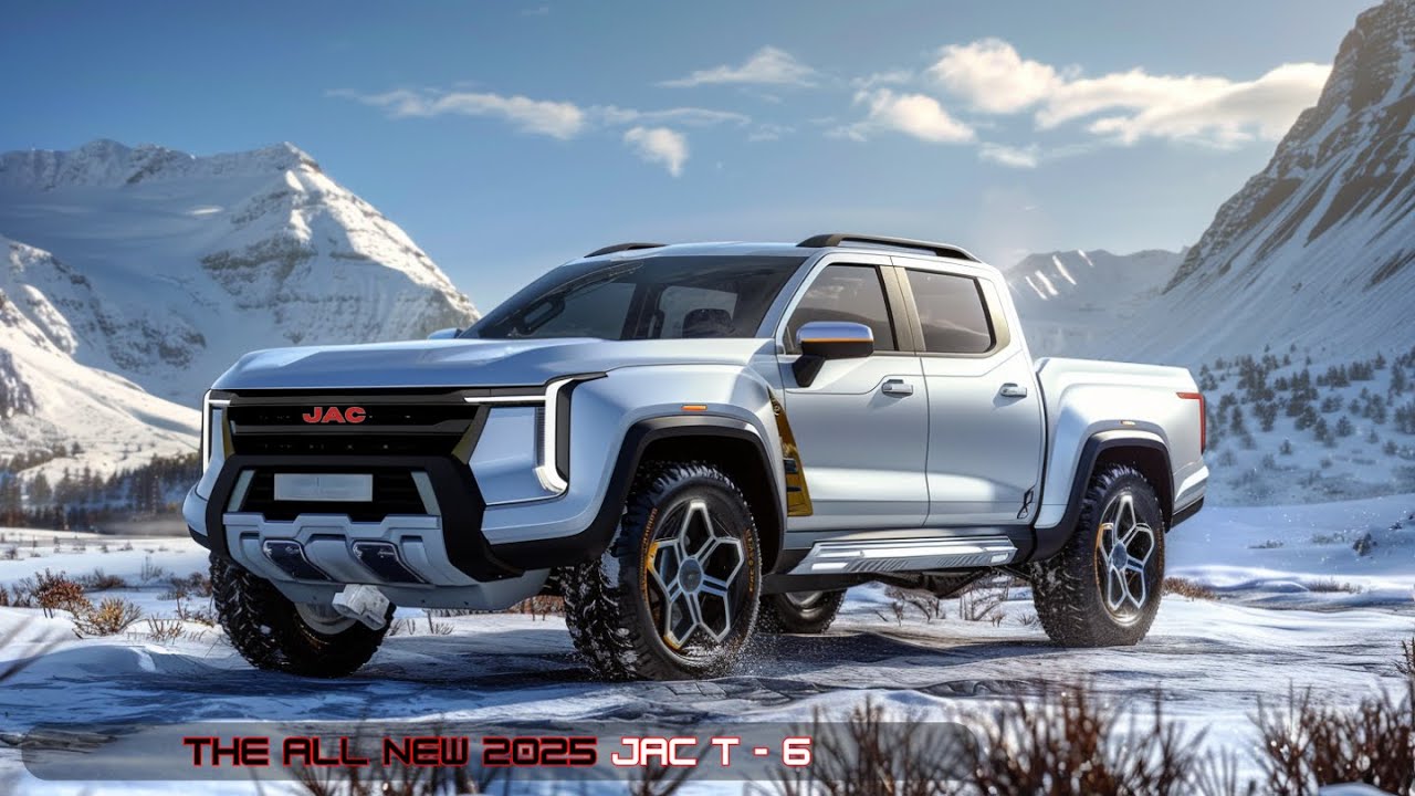 Совершенно новый 2025 JAC T-6: смесь утилиты и современных функций!