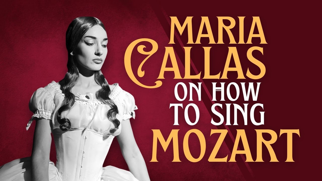 Maria Callas on HOW TO SING MOZART!🎶
