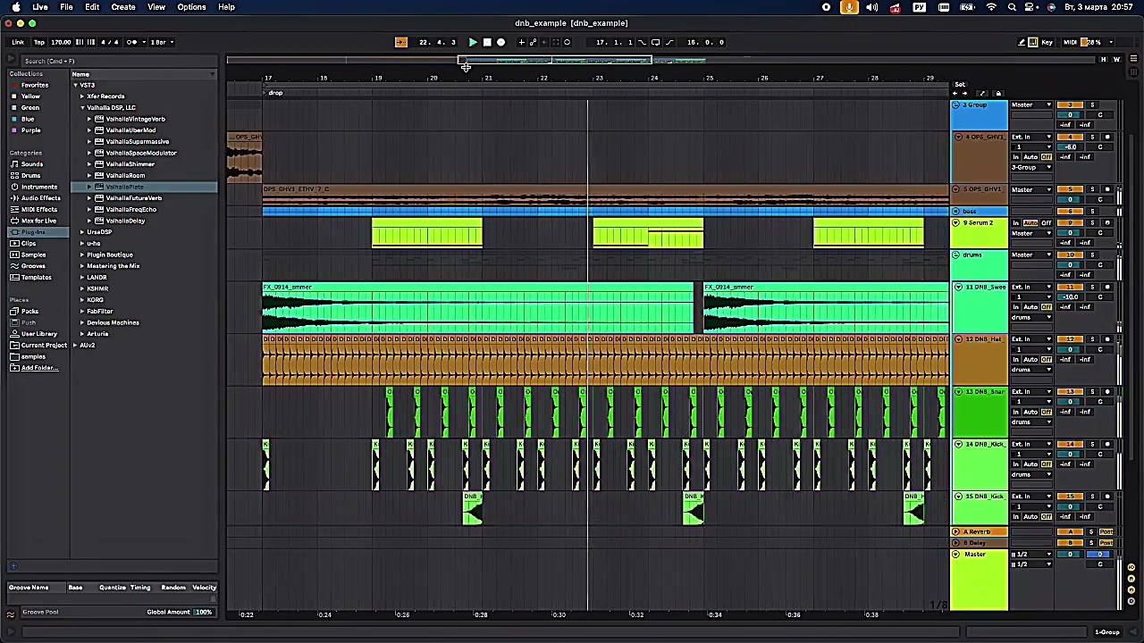 Flexible sound - test dnb