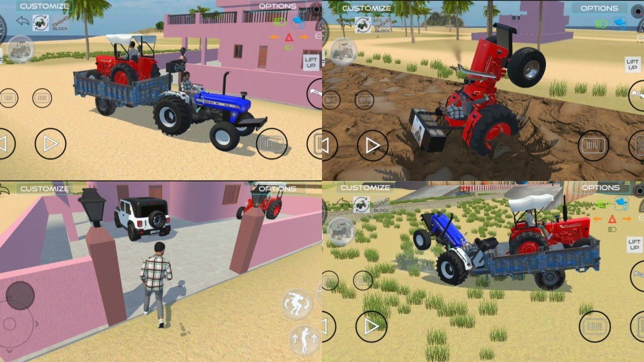 Aaj tractor ko modify karne jana h 🥰 Indian vehicle simulator 3D Gameplay #indianvehicalsimulator3d