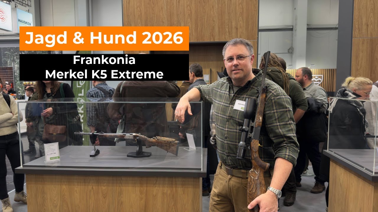 Jagd & Hund 2026: Frankonia - Merkel Kipplaufbüchse K5 Extreme