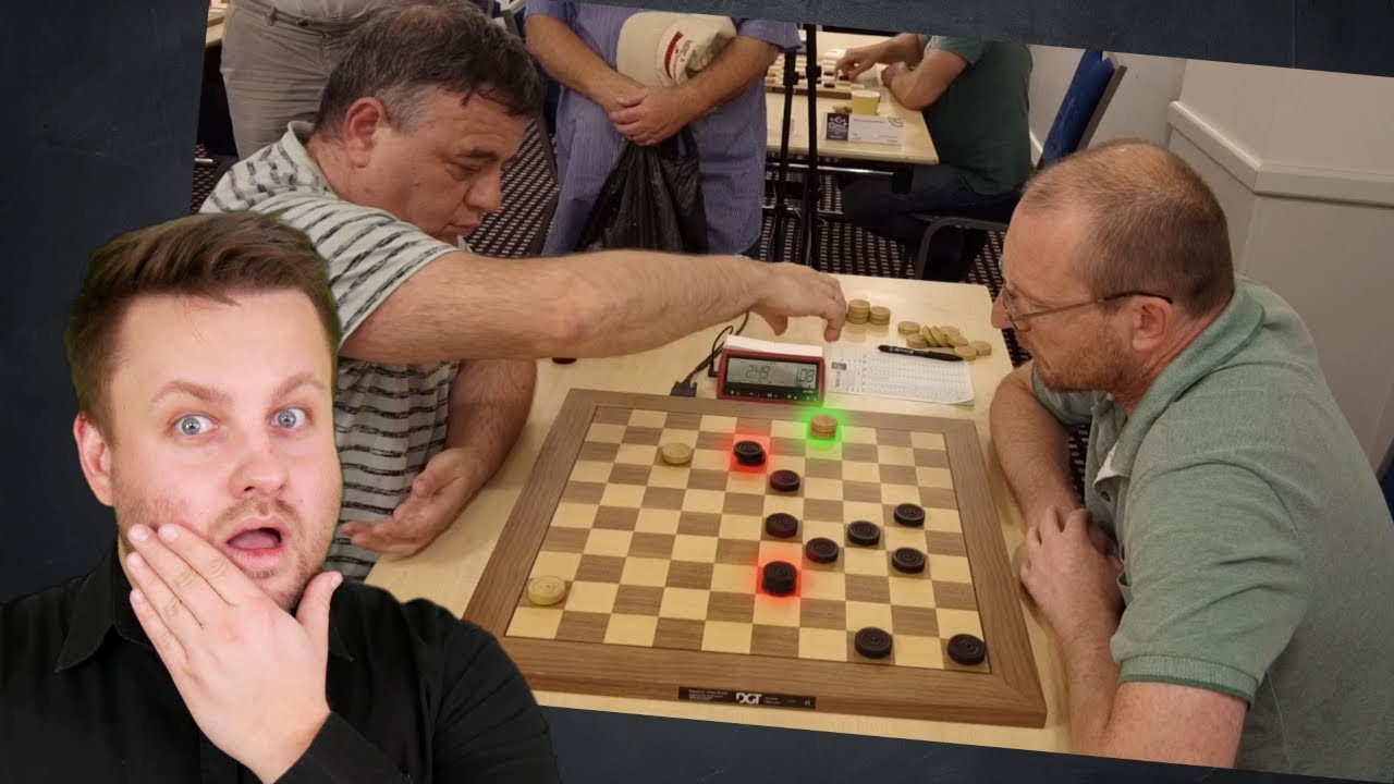 The Best Checkers Combination Ever Recorded?! 3 Kings Involved!
