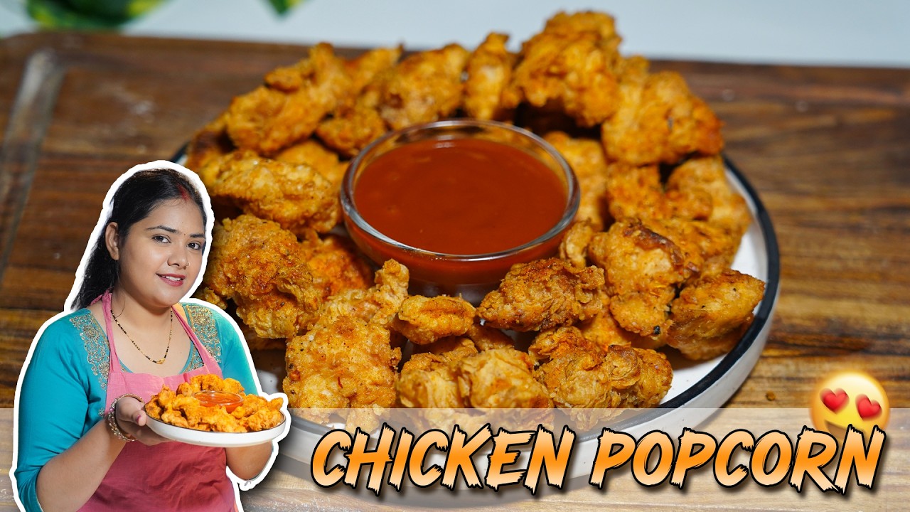 Crispy Chicken Popcorn | चिकन पॉपकॉर्न | Chicken Nuggets