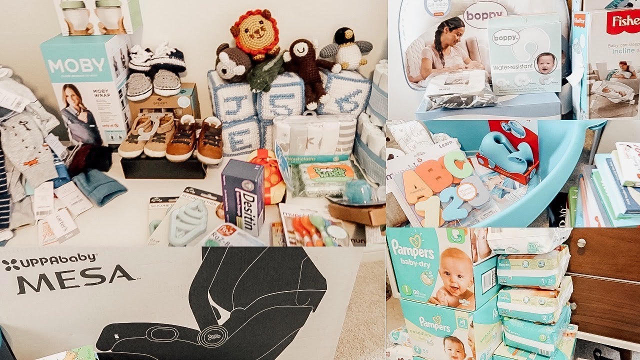 HUGE BABY SHOWER HAUL| FIRST BABY