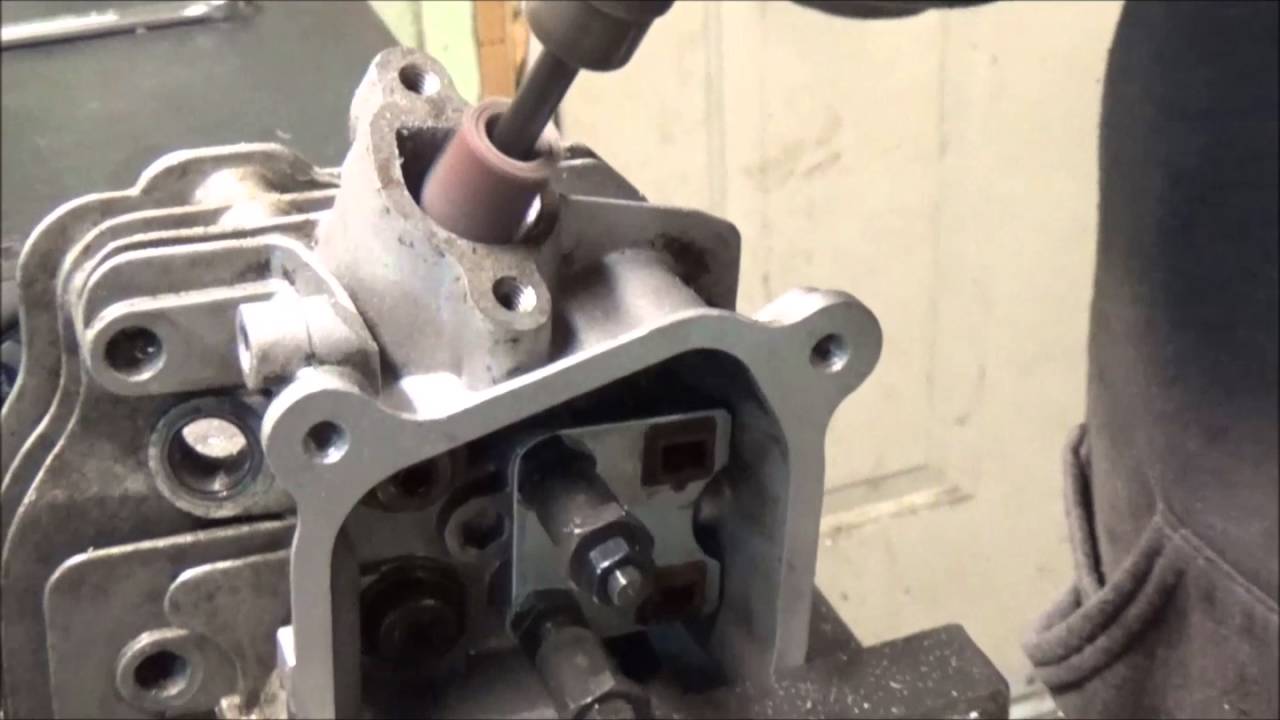 Porting gx200 and Predator 212 Hemi Heads