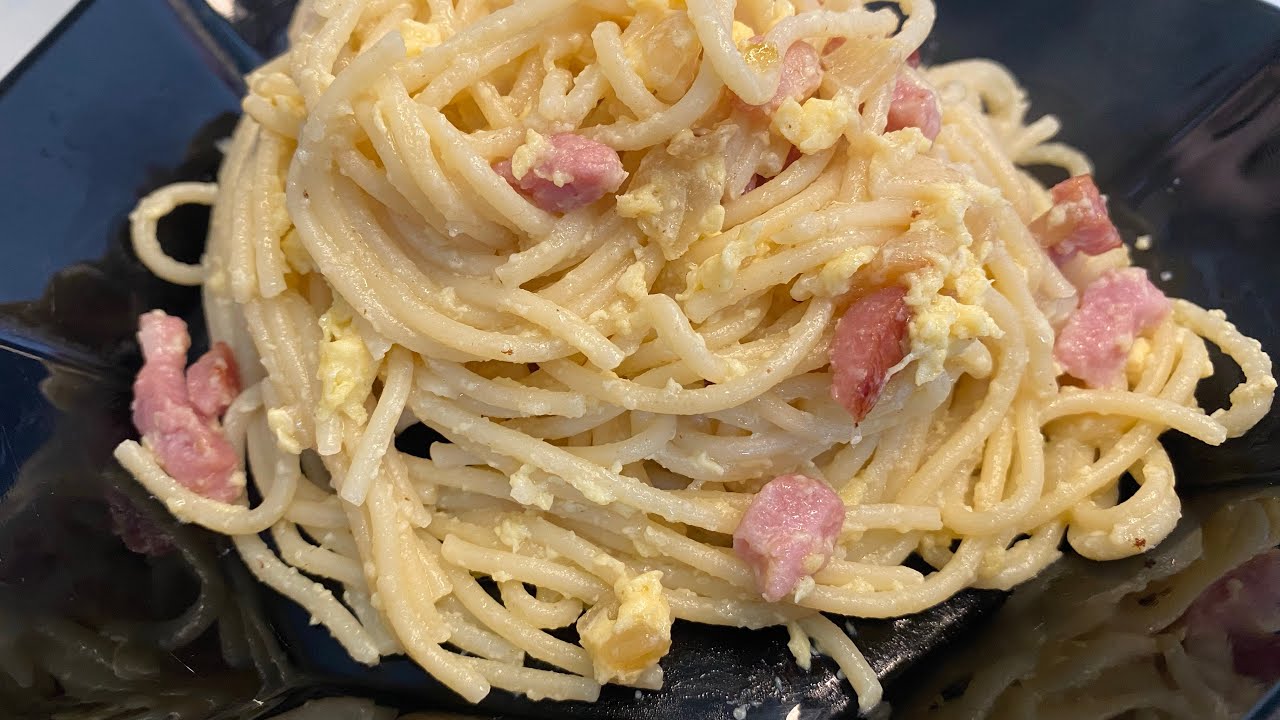 La carbonara, la vraie et délicieuse recette italienne